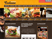 Tablet Screenshot of corleone-jaroslaw.pl